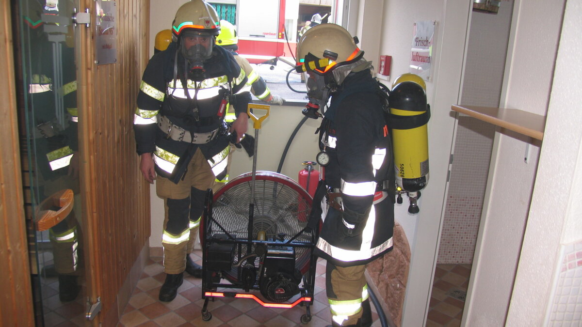 Kleinbrand im Hotel Post