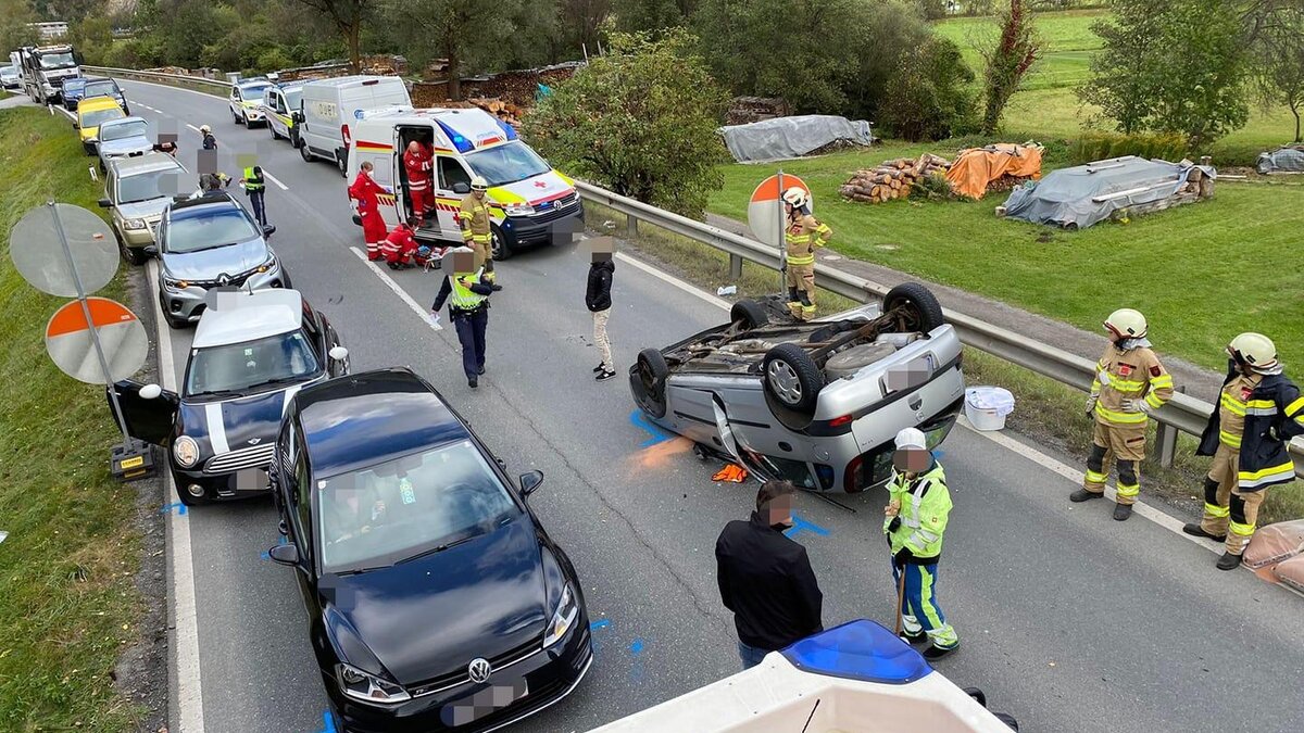 Verkehrsunfälle in Fließ und Prutz