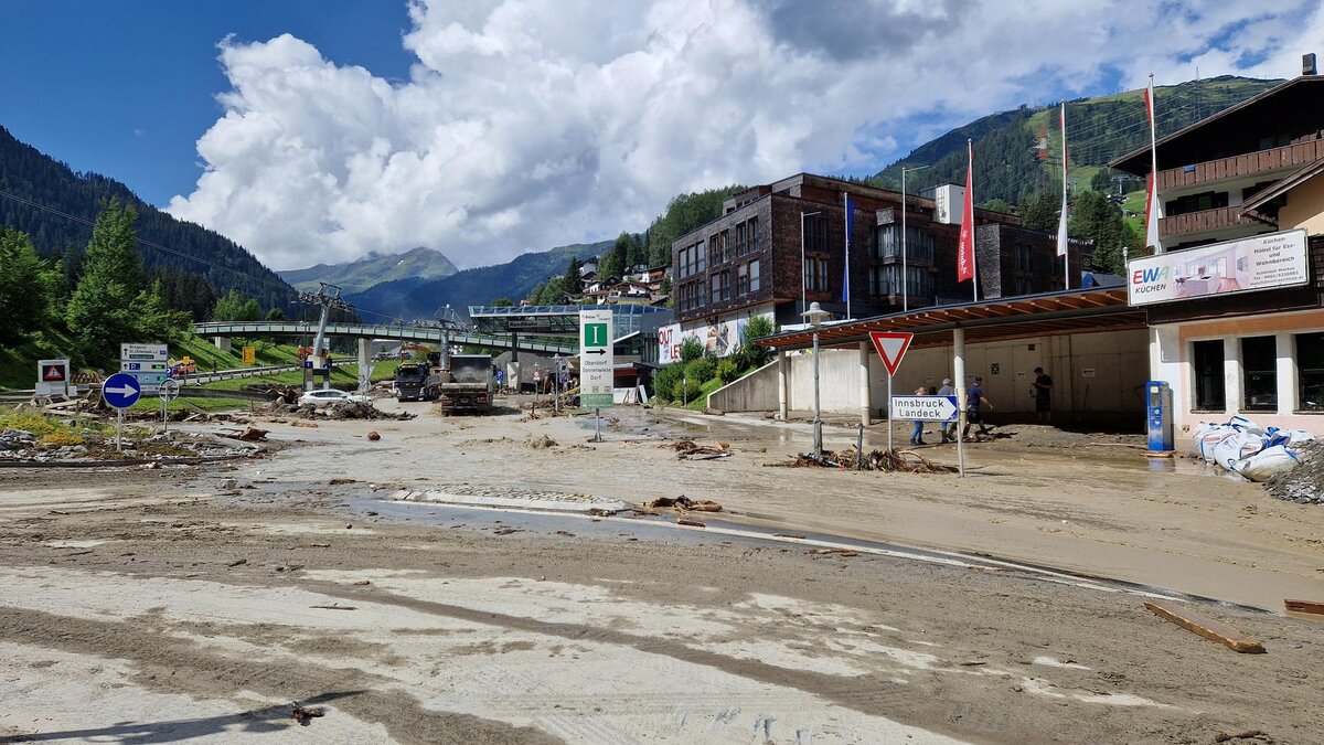 Unterstützungseinsatz in St. Anton