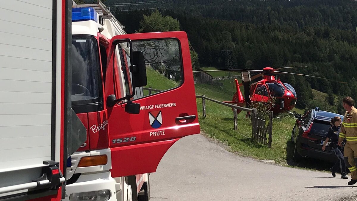 Fahrzeugabsturz in Puschlin – Unterhalb der L 63 Gacher-Blick-Landesstraße