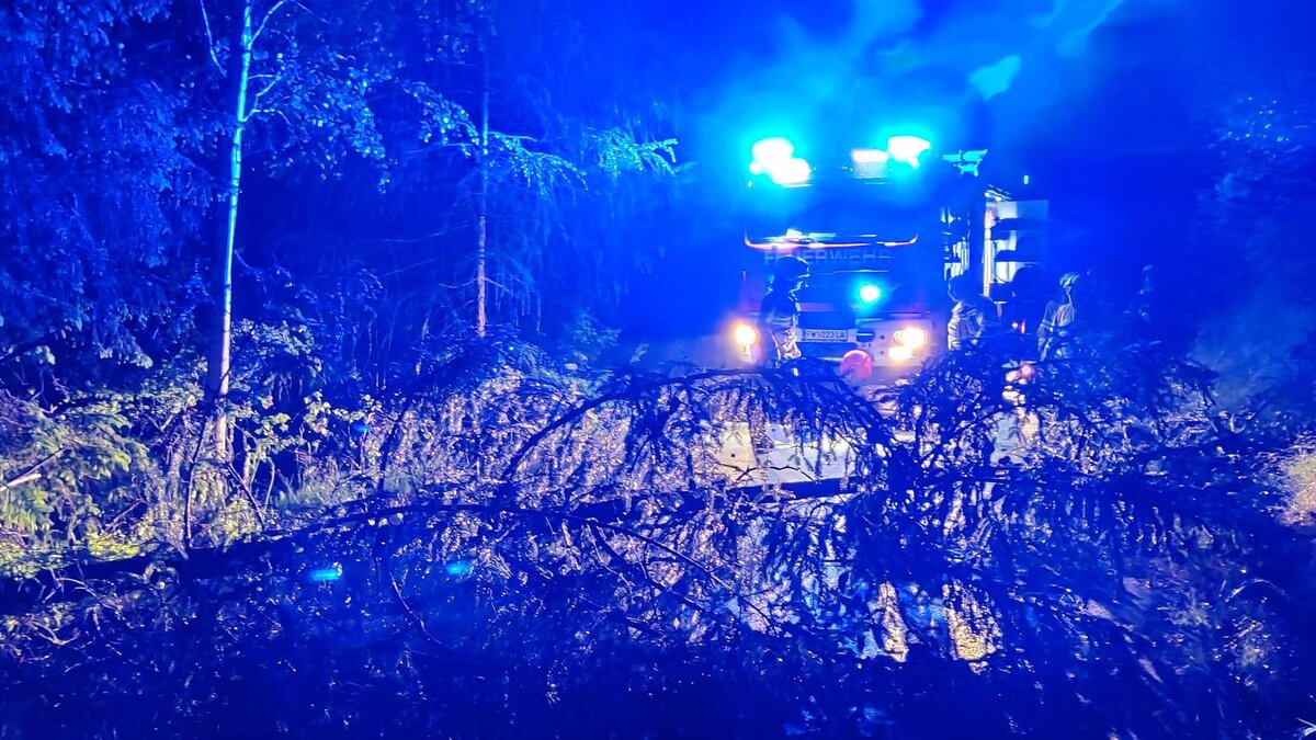 Einsatz nach Unwetter