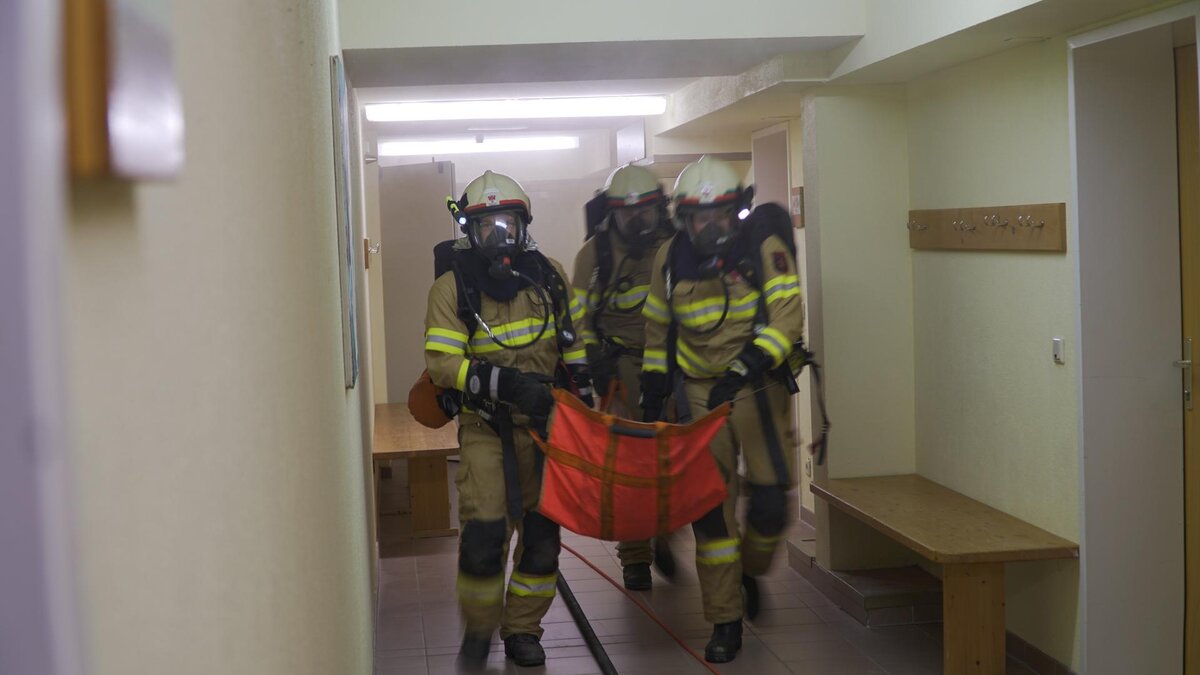 Evakuierungsübung NMS Prutz-Ried