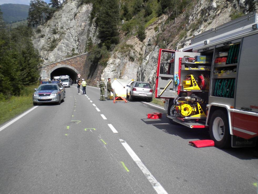 Tödlicher Motorradunfall auf der B180 Höhe Pontlatz