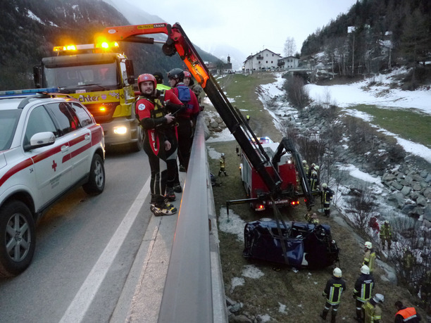 Verkehrsunfall auf der B 180 – Reschenstraße