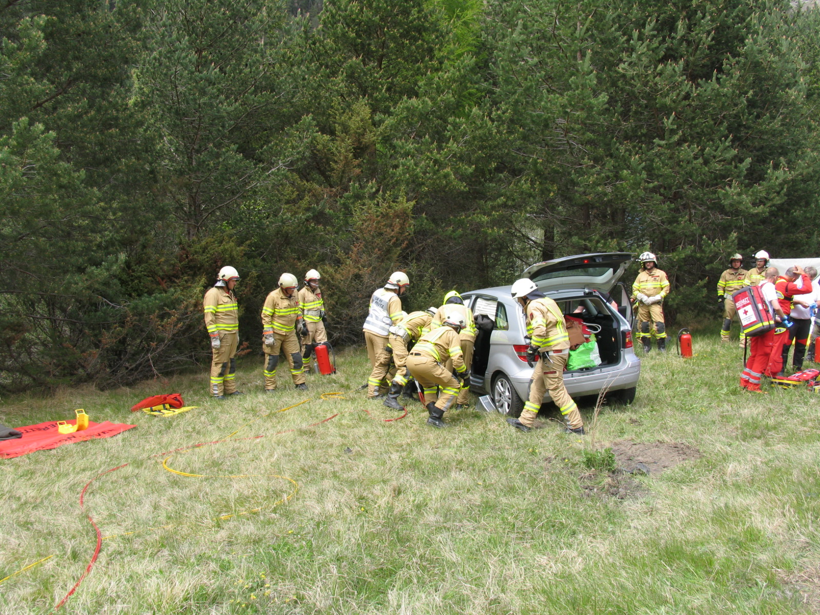 Verkehrsunfall auf der B180 bei Ried