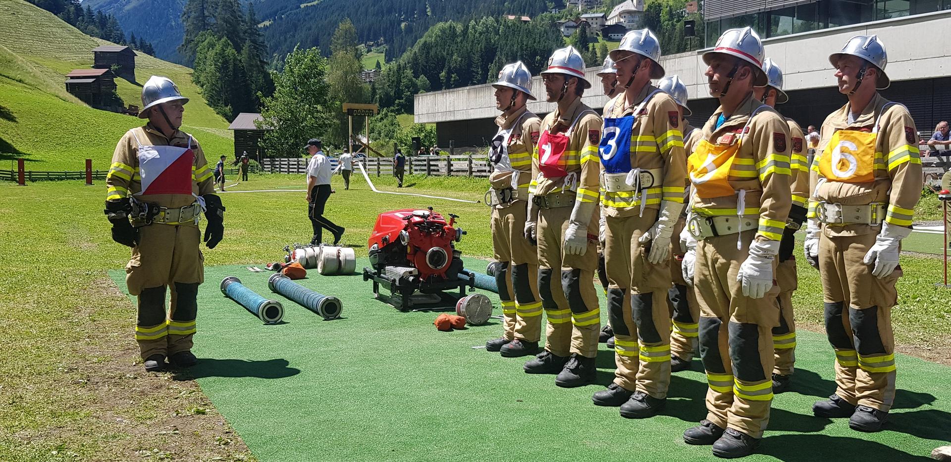 2. Platz beim Bezirks-Nassleistungsbewerb in Kappl