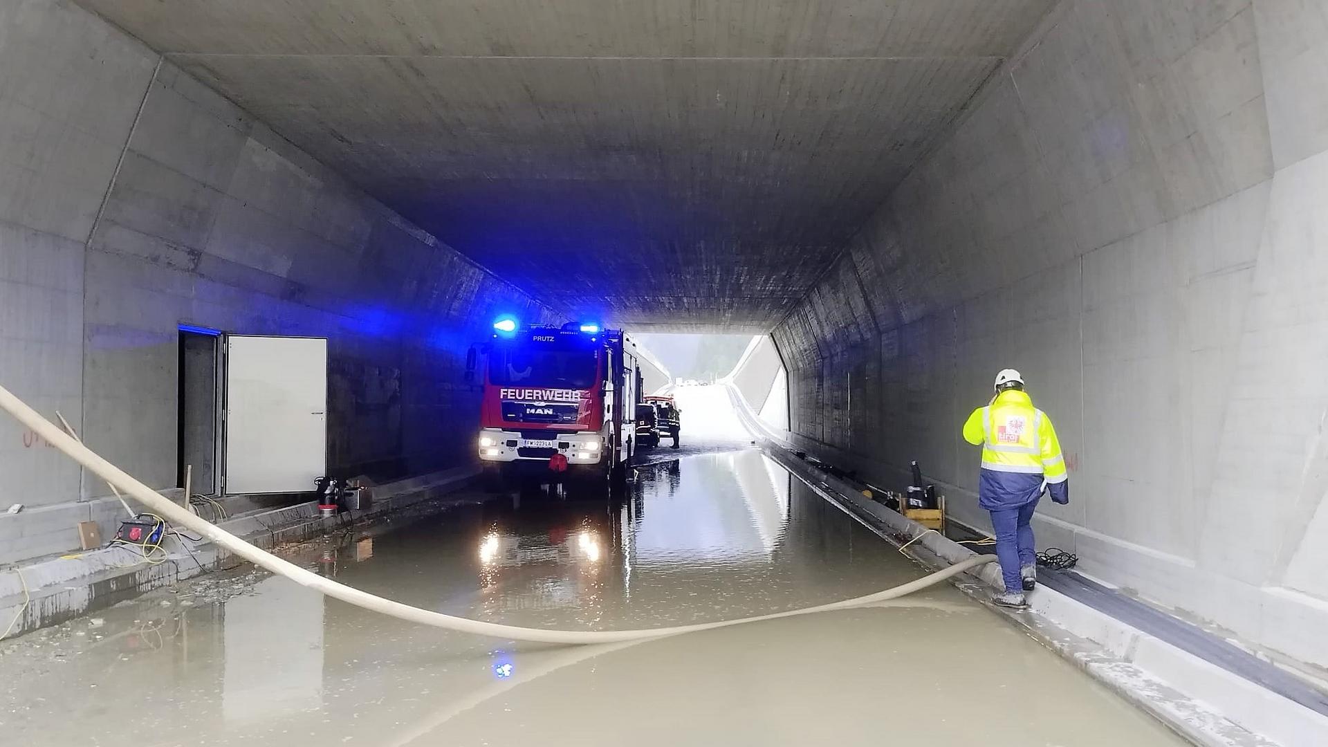 Inn-Hochwasser aufgrund von Starkregen