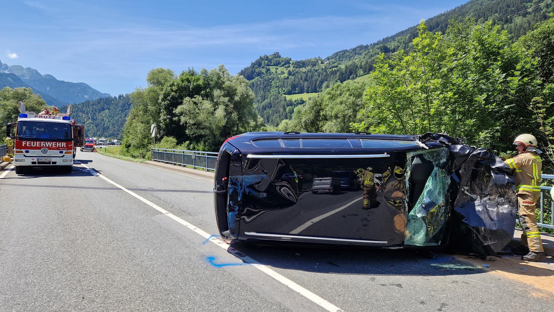 Verkehrsunfall auf der B180