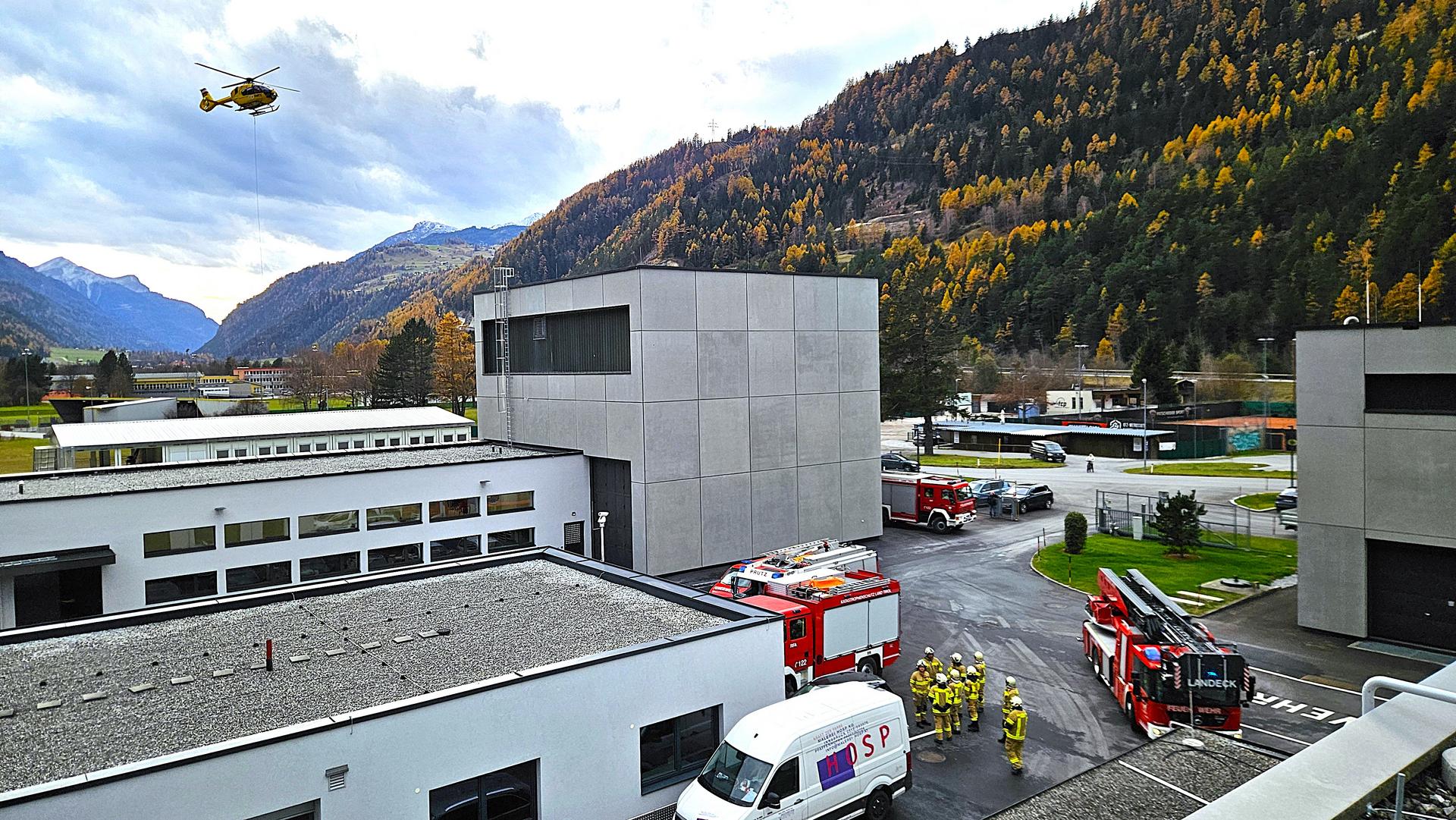 Höhenrettung beim Kraftwerk Kaunertal