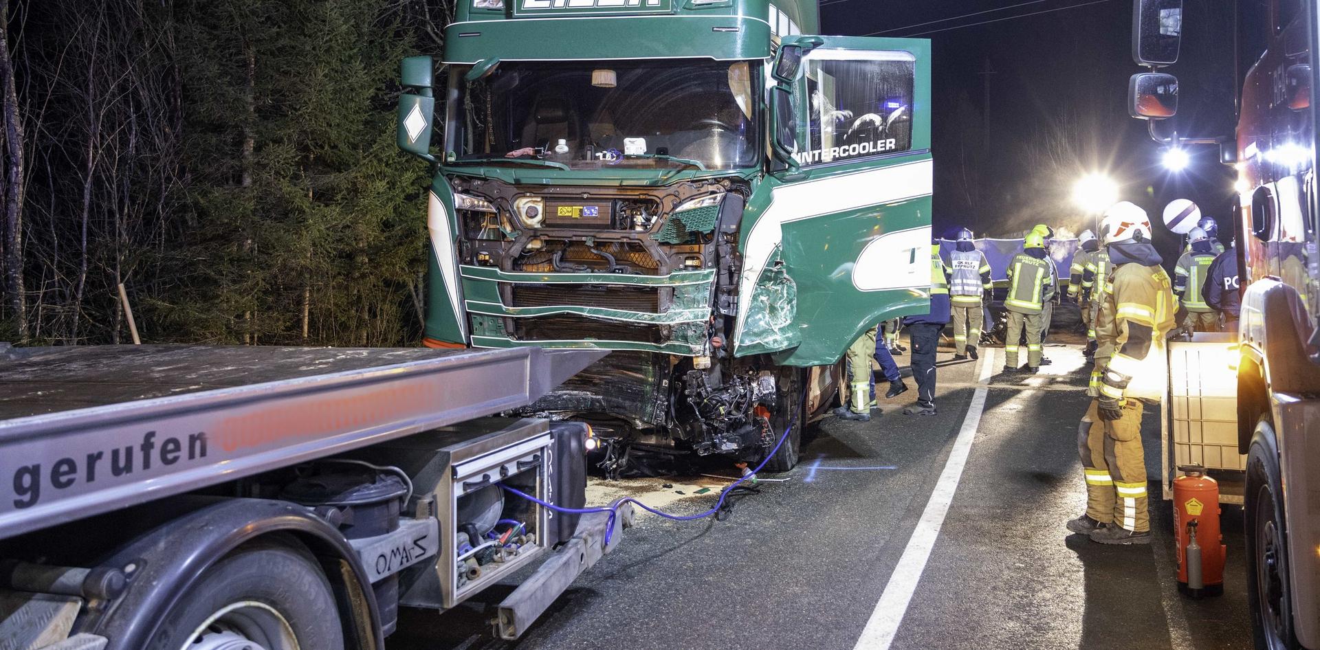 Tödlicher Verkehrsunfall auf der Reschenstraße bei Faggen