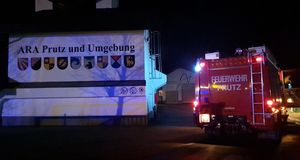 Vermeintlicher Brand im Klärwerk Prutz/Faggen