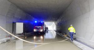 Inn-Hochwasser aufgrund von Starkregen