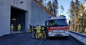 Vermeintlicher Brand in einem Tunnel auf der L 313 Fendlerstraße