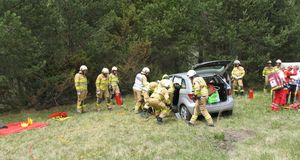 Verkehrsunfall auf der B180 bei Ried