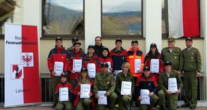 Wissenstest der Feuerwehrjugend in Ried